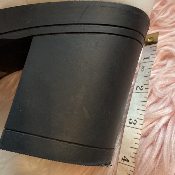 French Connection Jasmine White Lug Sole Platform Heels Booties Ankle Bo… - Picture 8 of 9